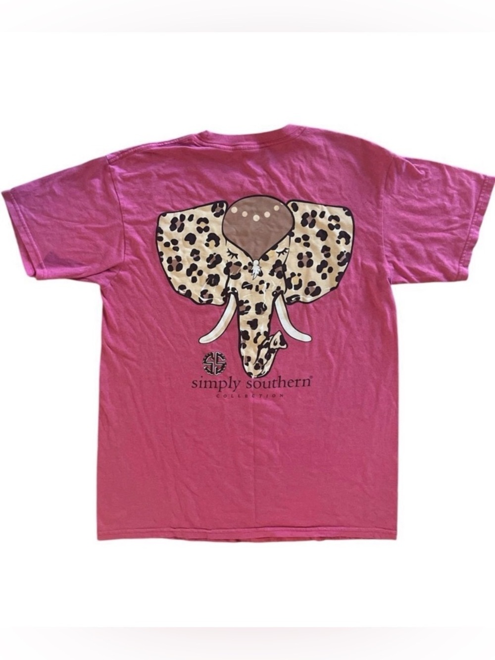 Simply Southern Hot Pink Elephant Shirt